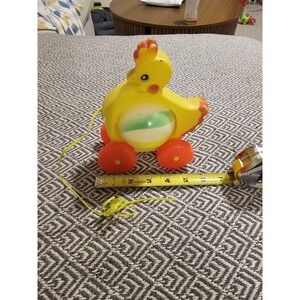Vintage Anand Pull Along Chick Pull Toy